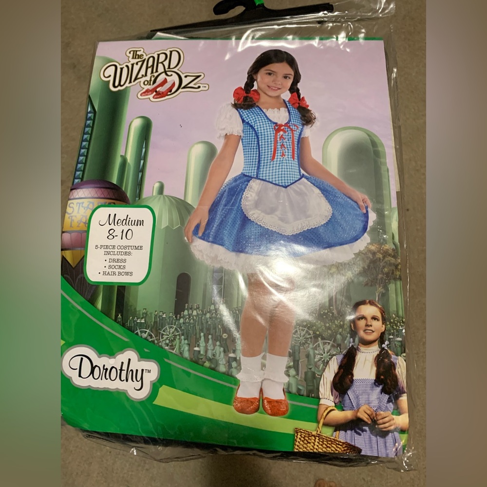 Dorothy Kids Costume - Blue and White